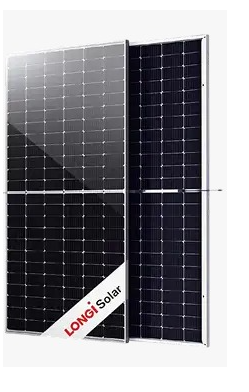 Longi 585W Bifacial Solar Panel